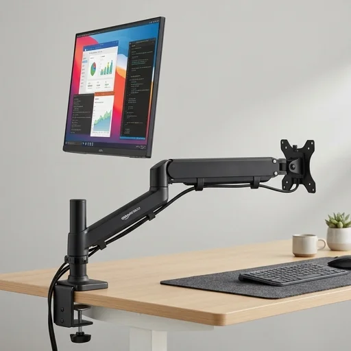 Amazon Basics Single Monitor Arm